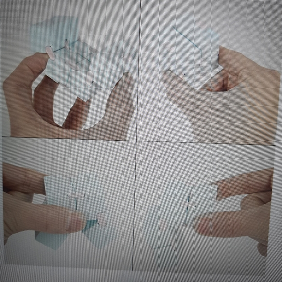 Infinity/ Magic Cube Fidget Toy for Kids / Adults - Anti-Anxiety Reliever - Picture 3 of 5